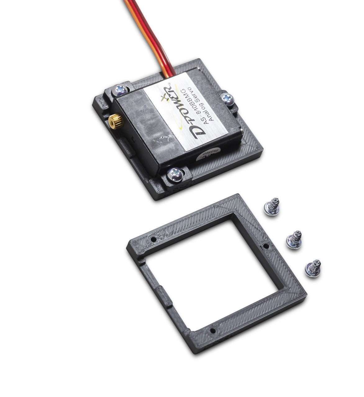 D-Power Servo Frame for servo AS-840BBMG / DS-840BBMG