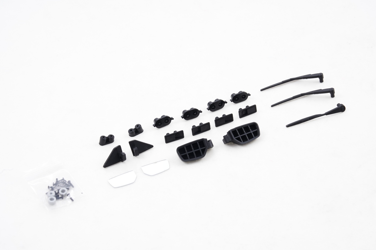 FMS 11043 - R&uuml;ckspiegel, Wischer und Griff Satz