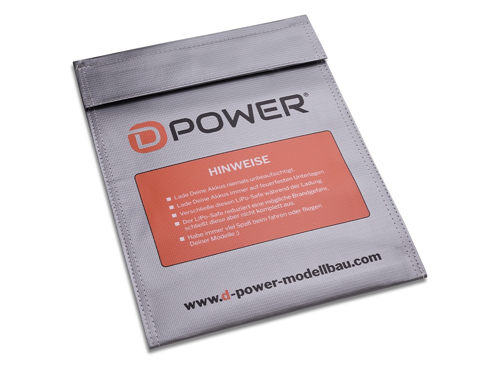 D-Power Lipo Schutz-Tasche - Safe Bag