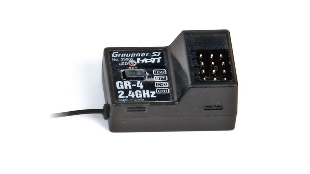 Graupner GR-4 2 Channel HoTT 2.4 GHz Transmitter