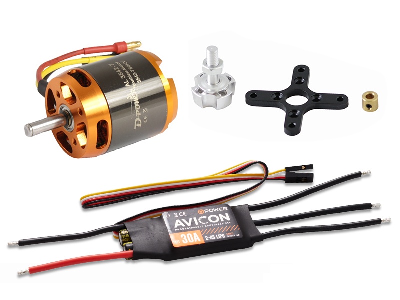 D-Power Brushless Set AL3542-7 & AVICON 30A Regler