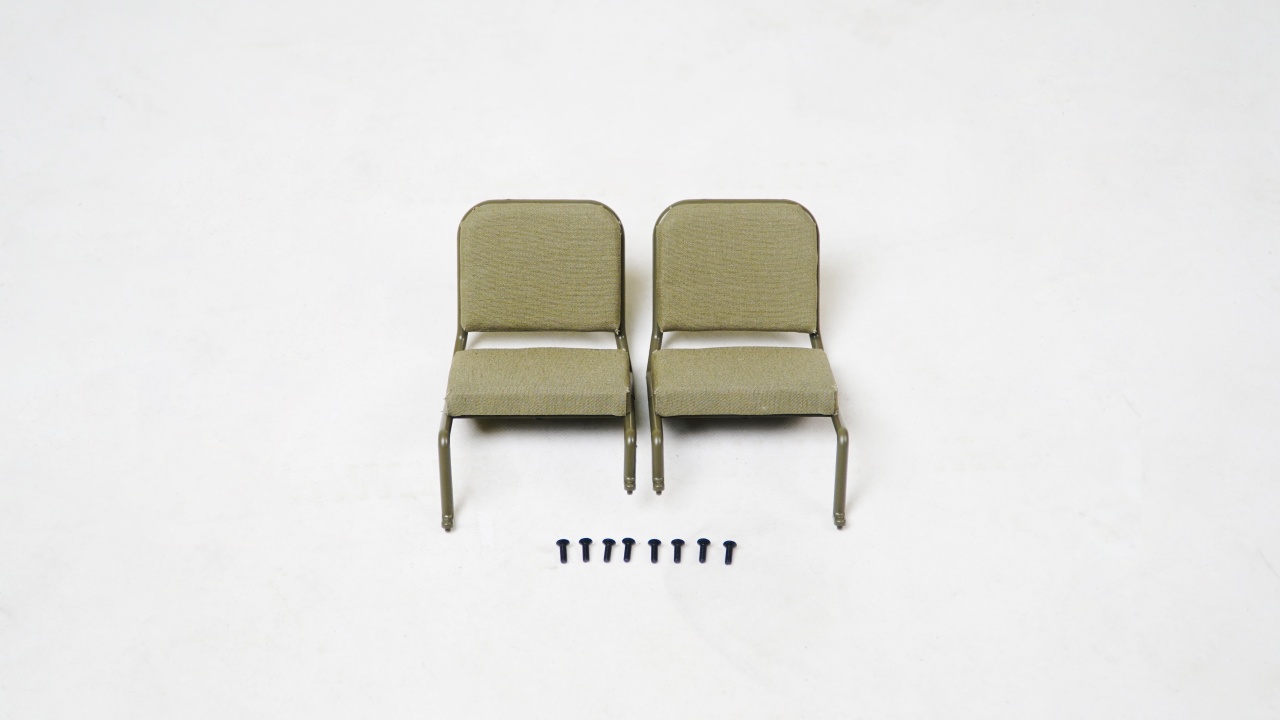 MB Scaler 1:6 - Sitze vorne montiert (1 Paar)