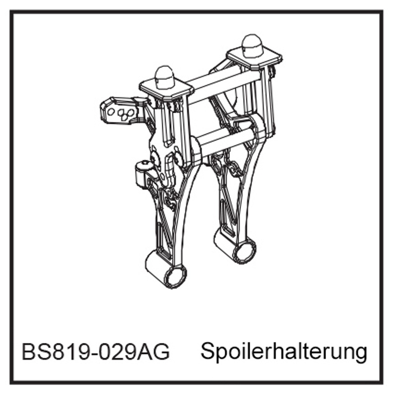 Spoilerhalterung - BEAST BX