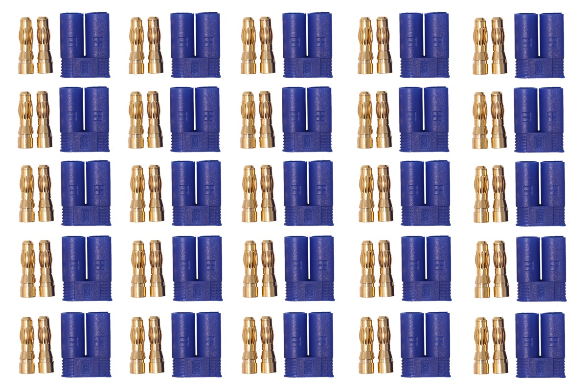EC5 Hochstromkontakt Stecker blau - 25 St.