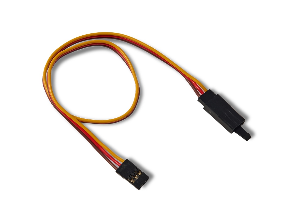 Graupner / JR Verl&auml;ngerungskabel mit Sicherung - 30cm