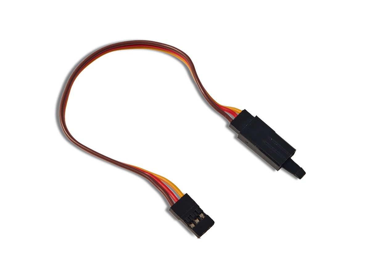 Graupner / JR Verl&auml;ngerungskabel mit Sicherung - 15cm