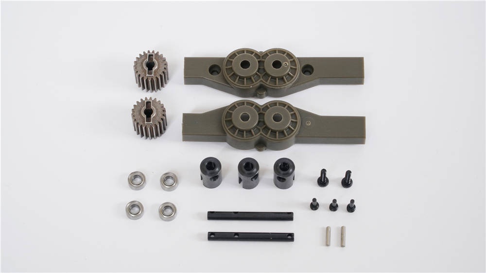 Willys MB Scaler 1:12 - Verteilergetriebe montiert