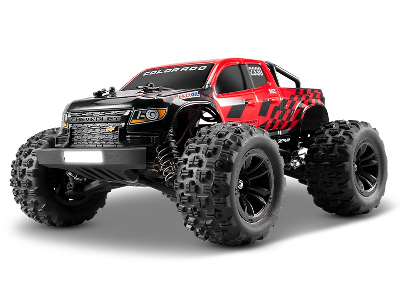 EAZY RC  FMT24 Chevrolet COLORADO 1:18 rot - RTR 2.4GHz