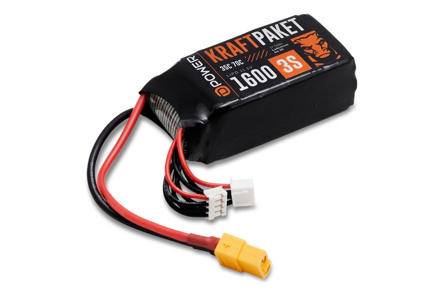 D-Power KRAFTPAKET 1600 3S LIPO 11,1 V 35/70C  - XT60